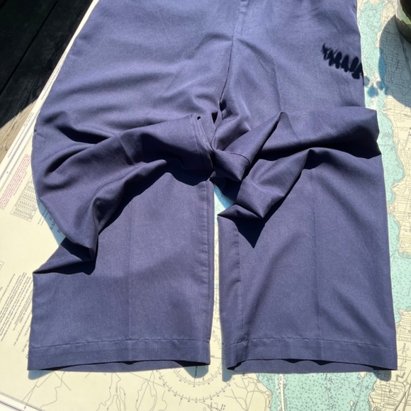 Vintage 90s Navy Wide Leg Gap Trousers - Picture 3 of 7